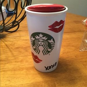 Used, no box ceramic tumbler Starbucks.